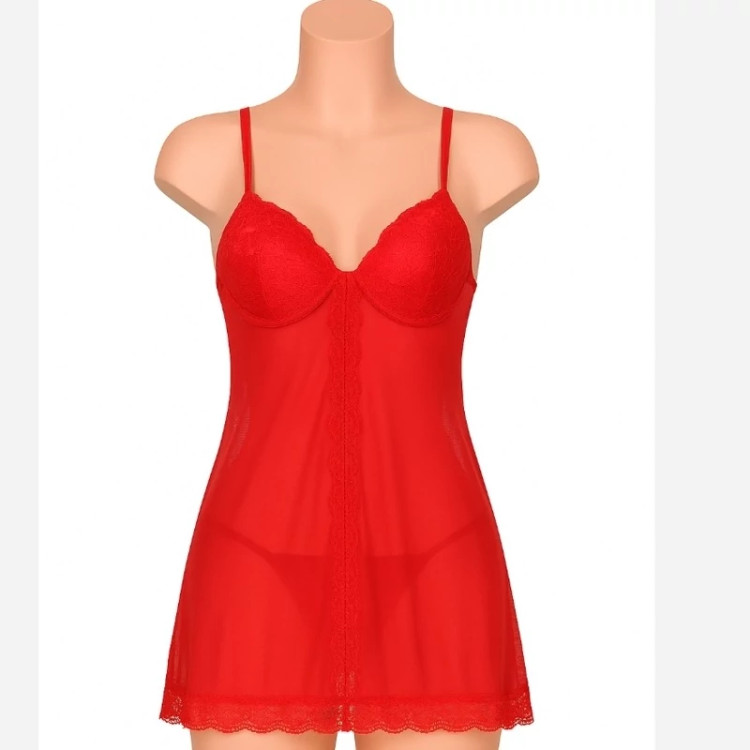 لباس خواب زنانه کاپدار میکروفایبر برند Kaiyun – رنگ قرمز