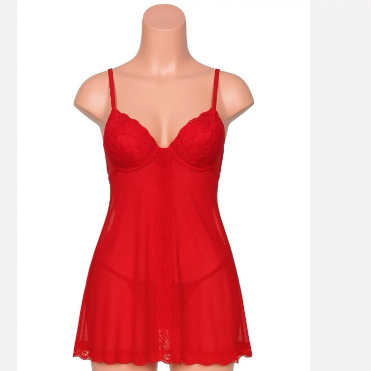 لباس خواب زنانه کاپدار میکروفایبر برند Kaiyun – رنگ قرمز