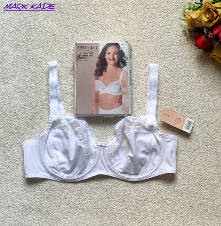 سوتین زنانه مینی مایزر اسمارا فنردار لیفت کننده و کوچک کننده سینه در رنگ سفید