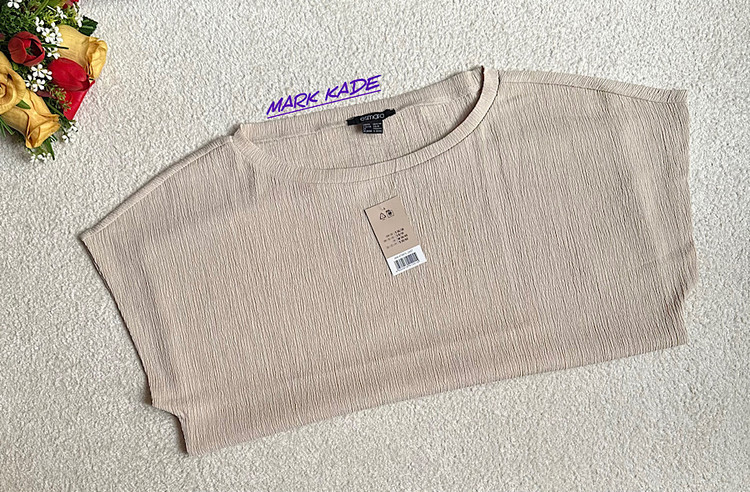 تیشرت زنانه پفکی اسمارا آلمان با پارچه گرم و تنخور لش