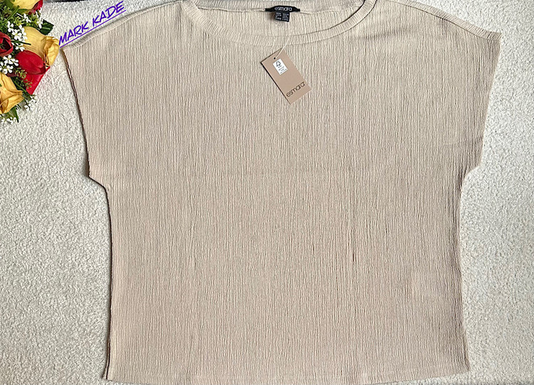 تیشرت زنانه پفکی اسمارا آلمان با پارچه گرم و تنخور لش