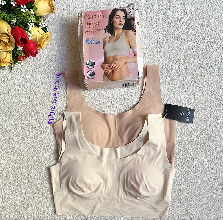 نیم تنه زنانه لیزری اسمارا آلمان با طراحی خاص و برش لیزری، راحتی و استایلی مدرن را برای شما به ارمغان میآورد. ایدهآل برای خانمهایی که به دنبال ظرافت و راحتی در لباس زیر هستند.