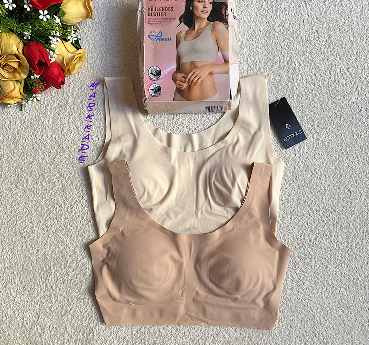 نیم تنه زنانه لیزری اسمارا آلمان با طراحی خاص و برش لیزری، راحتی و استایلی مدرن را برای شما به ارمغان میآورد. ایدهآل برای خانمهایی که به دنبال ظرافت و راحتی در لباس زیر هستند.